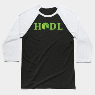 Hodl Neo coin logo-green Baseball T-Shirt